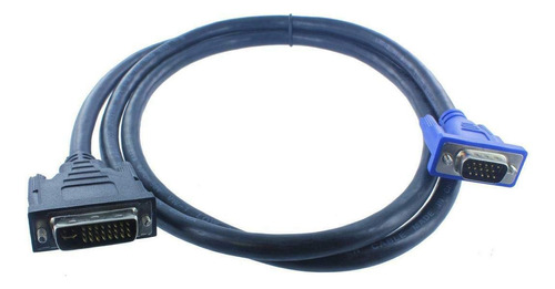 Cable Dvi-i 24+5 Macho Vga Svga 9.8 ft Para Monitor