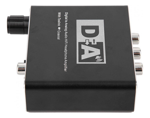 Convertidor De Audio Portátil De Fibra Óptica Coaxial Digita