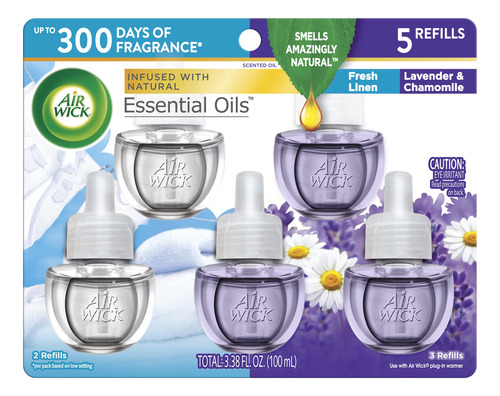 Recambio De Aceite Perfumado Air Wick Plug In, Lino Fresco Y