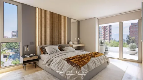 Venta Depto Nuevo 2d Y 2b 32m2 Terraza En Las Condes