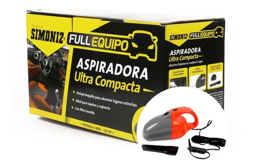Aspiradora Para Auto Simoniz Ultra Compacta