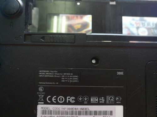 Carcasa Base Notebook Samsung Np300e4a -a03cl