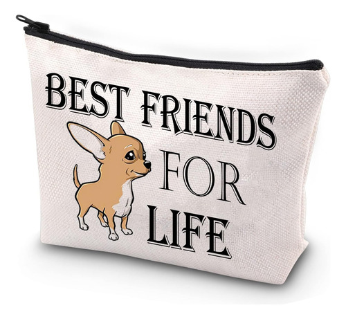 Bolsa De Maquillaje Para Chihuahua, Regalo Para Amantes De L