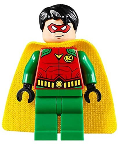 Minifigura De Robin Batman Ii De Lego Dc Super Heroes