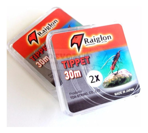 Tippet Raiglon 30 Metros Made In Japan Fly Fishing Tippet Varias Medidas 0x/ 1x/ 2x/ 3x/ 4x/ 5x/ 6x