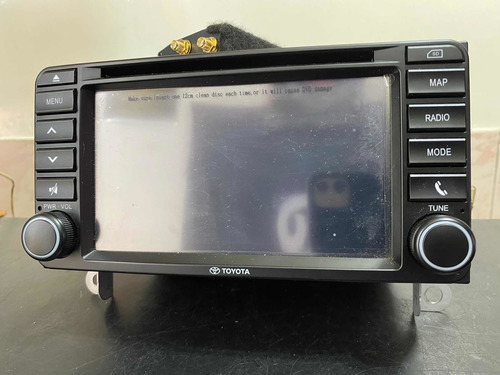 Stereo Original Toyota Con Gps Y Tv