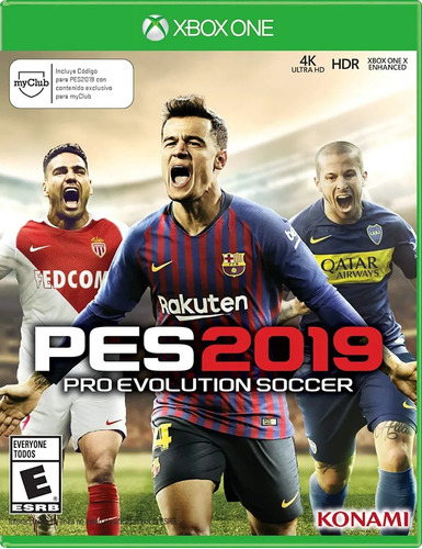 Pes 2019 Pro Evolution Soccer Xbox One Nuevo Fisico Od.st