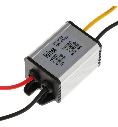 Convertidor De Voltaje Dc / Dc 12v A Dc 5v 3a Power Buck