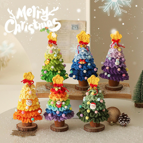 De Navidad Artificial, Tejido Morado, Artesanía, Regalos,
