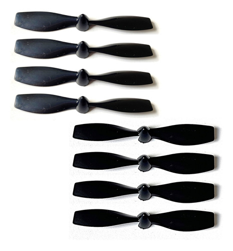 8 Pza Helices Repuesto Aspas Propela 75mm Propellers Der-izq