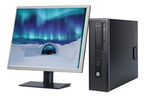 Hp Elite Prodesk + Monitor 17 Desktop