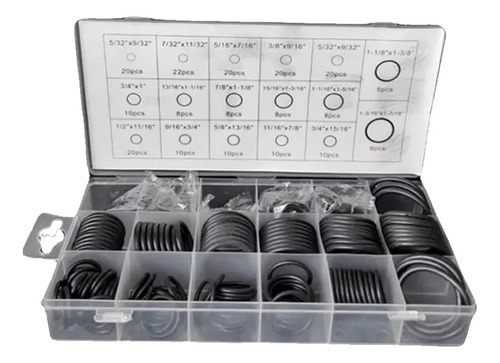 Juego De Juntas Toricas (orrines). Toolmak 222 Piezas.