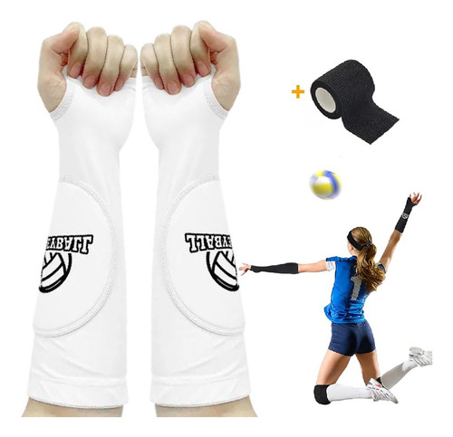 Mangas Protección Para Profesional Voleibol Mujer Brazo 2x 