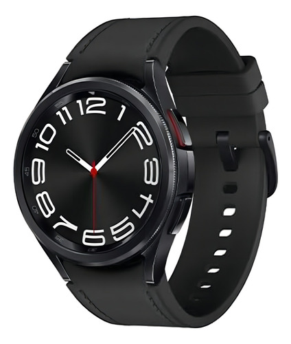 Samsung Galaxy Samsung Galaxy Watch 6 Classic Lte 43mm Com Pulseira De Silicone - Cor Preto