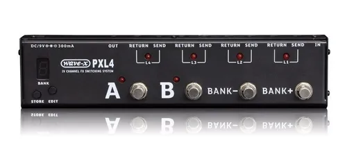 Efectos Pedal De Guitarra Joyo Pxl4 Controlador Para Pedales
