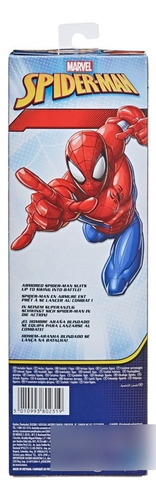 Figura Acción Armored Spiderman 30cm Marvel Hasbro Original