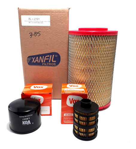 Kit Troca De Filtros Citroen Jumper 2.3 16v 2010 À 2017