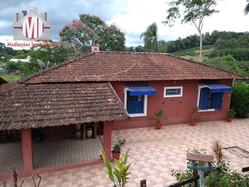 Imagem 2 de 30 de Linda Chácara Com 03 Dormitórios, Pomar, Piscina, Ótima Localização, Vista Deslumbrante, À Venda, 3000 M² Por R$ 470.000 - Pinhalzinho - Sp - Ch0225