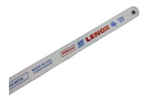 Hoja De Segueta 12  30mm X 18 Dientes 1.40m Bimetal Lenox 