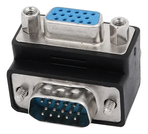 comprar Dor Conector Vga Macho Hembra Tipo L Angulo 90 Grado