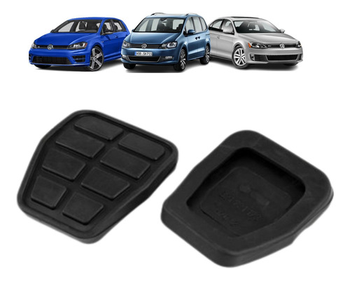 Kit Pedalines Freno Y Embrague Para Vw Golf Vento Sharan