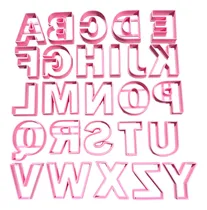 Comprar Cortante Abecedario Completo Letras 8 Cms Para Masas