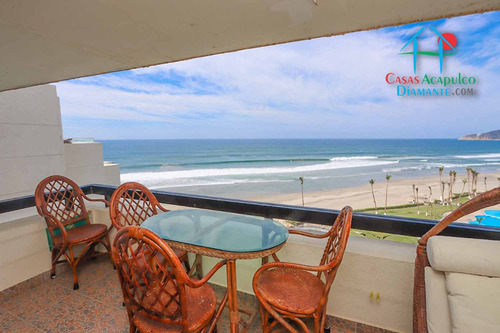 Cad Torre Uno 905. Terraza Con Vista Frontal Al Mar