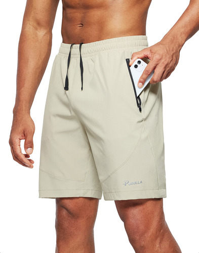 Pudolla Pantalones Cortos De Entrenamiento Para Hombre, Lige