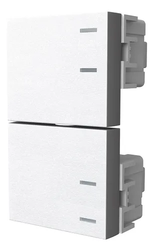 comprar Modulo Punto Combinacion Doble Teclon Jeluz Platinum Mito X4