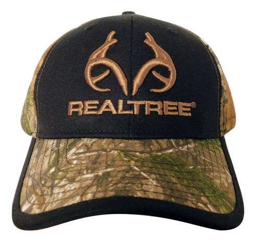 Gorra Con Logo Y Leyenda Realtree Cintillo Ajuste Camo Hojas