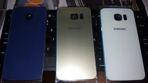 Tapa Trasera Para Samsumg Galaxy S6 Y S6 Edge Envio Gratis! (Usado)