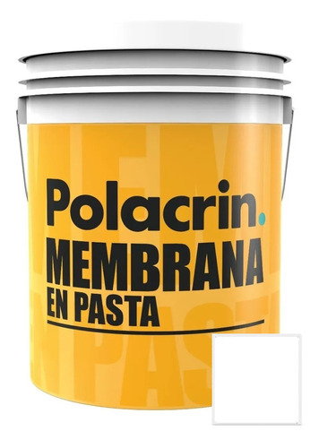 Polacrin Membrana En Pasta/líquida Terrazas 20l