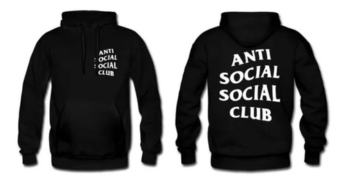 Buzo Canguro Hoodie- Anti Social Club  - Unisex