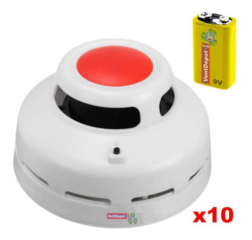 Alarma De Humo Resistente, Mxsmo-003, Alarma Visual Roja, Se