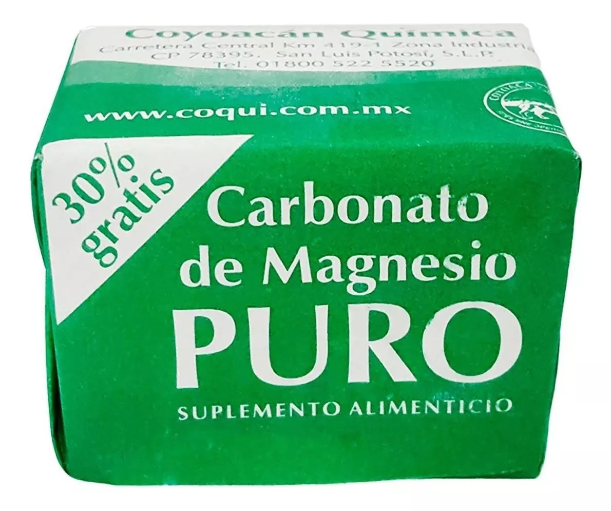 Primera imagen para búsqueda de carbonato de magnesio