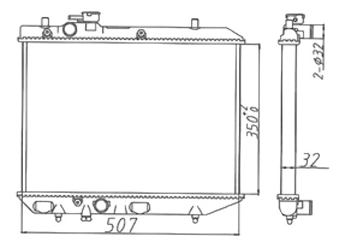 Radiador Lifan 320