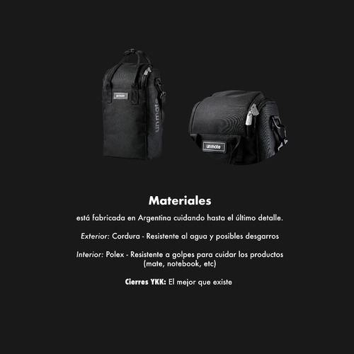 Pack Matero Un Mate - Bolso Militar