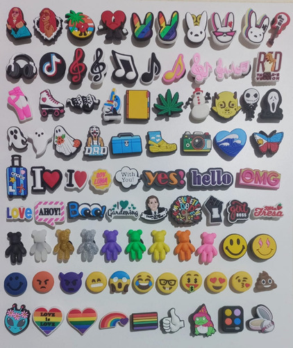 Pins Jibbitz Crocks X5
