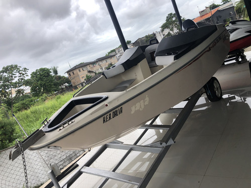 Lancha Ecomariner 19 Pés Com Motor De Popa Yamaha