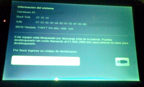 Codigo Desbloqueo Tablet Sep Win 8