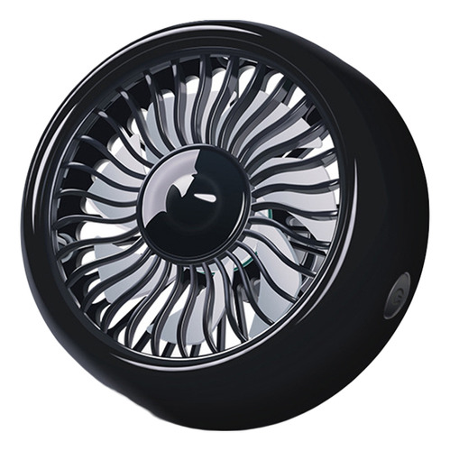 Ventilador Eléctrico Clásico Negro Para Coche, 12 V/24 V, Po