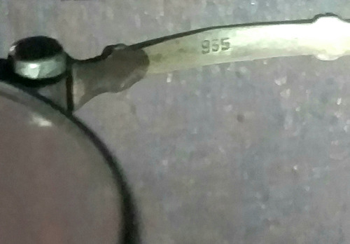Anteojos Impertinentes,plata 955.plegables.oportunidad..! Gris Plata
