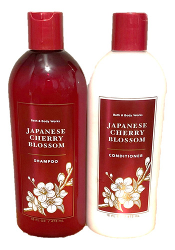 Bath&body Works Cherry Blossom Set Shampoo Y Acondicionador 