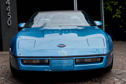 Imagen 1 de 13 de Chevrolet Corvette 1990 Celeste Oportunidad Unico