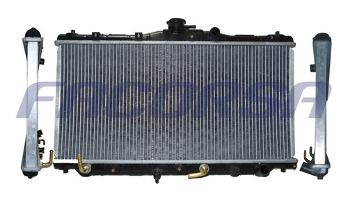 Radiador Honda Accord N 90-99 C/aa Motor 2.4 C/automatica  