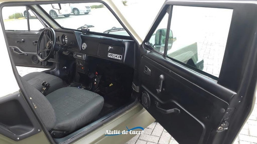 Imagem 11 de 15 de Gurgel X-12 Tr Xavante 1988 Verde Militar. Ateliê Do Carro