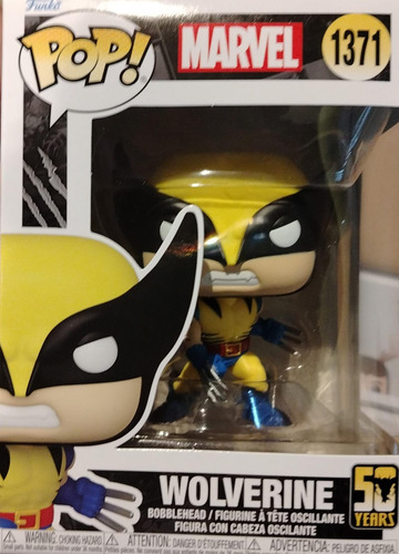 Funko Pop! Marvel Wolverine 50 Years #1371: Wolverine (Usado)