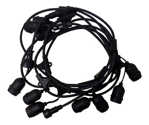 Imagen 2 de 9 de Guirnalda Luces Exterior Retro Vintage 10mt Ip66 Anti Agua