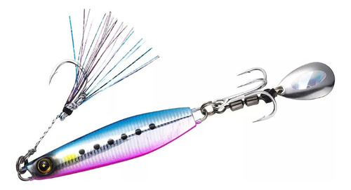 Jumping Jig Hayabusa Jack Eye Maki Maki 60g Cor #2 Uv Blue Pink