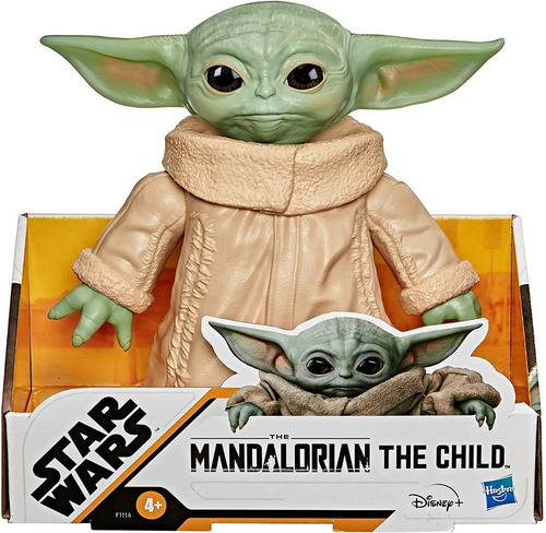 Muñeco Star Wars Mandalorian Baby Yoda Grogu 17 Cm Original